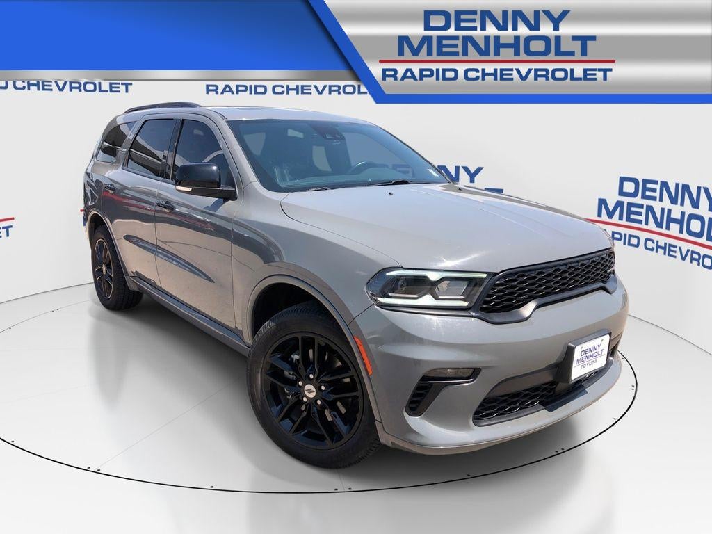 2023 Dodge Durango GT Plus AWD in Gray — front three-quarter view
