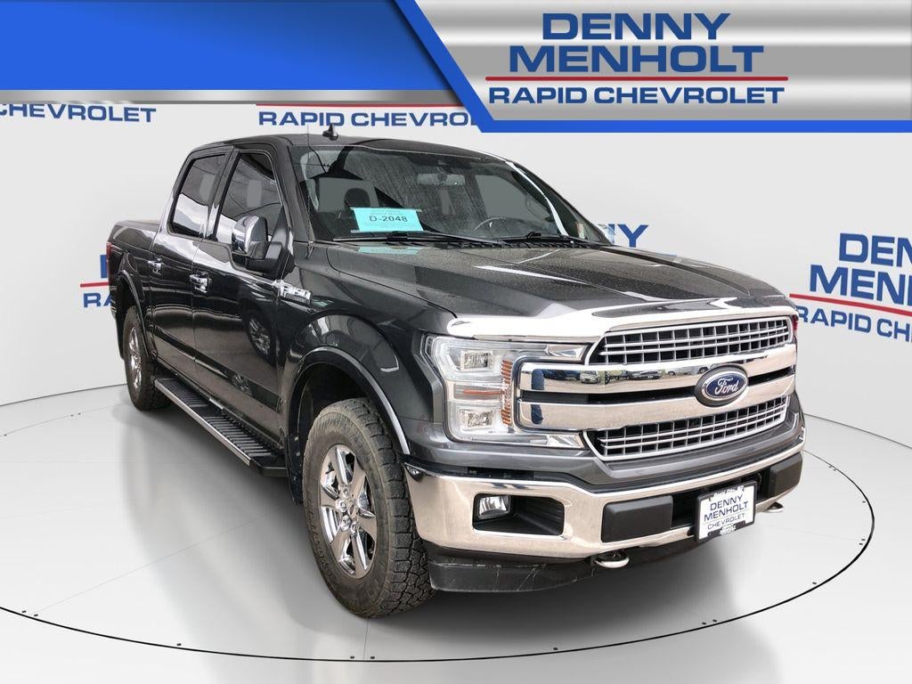 2018 Ford F-150 XL in Grey — front three-quarter view