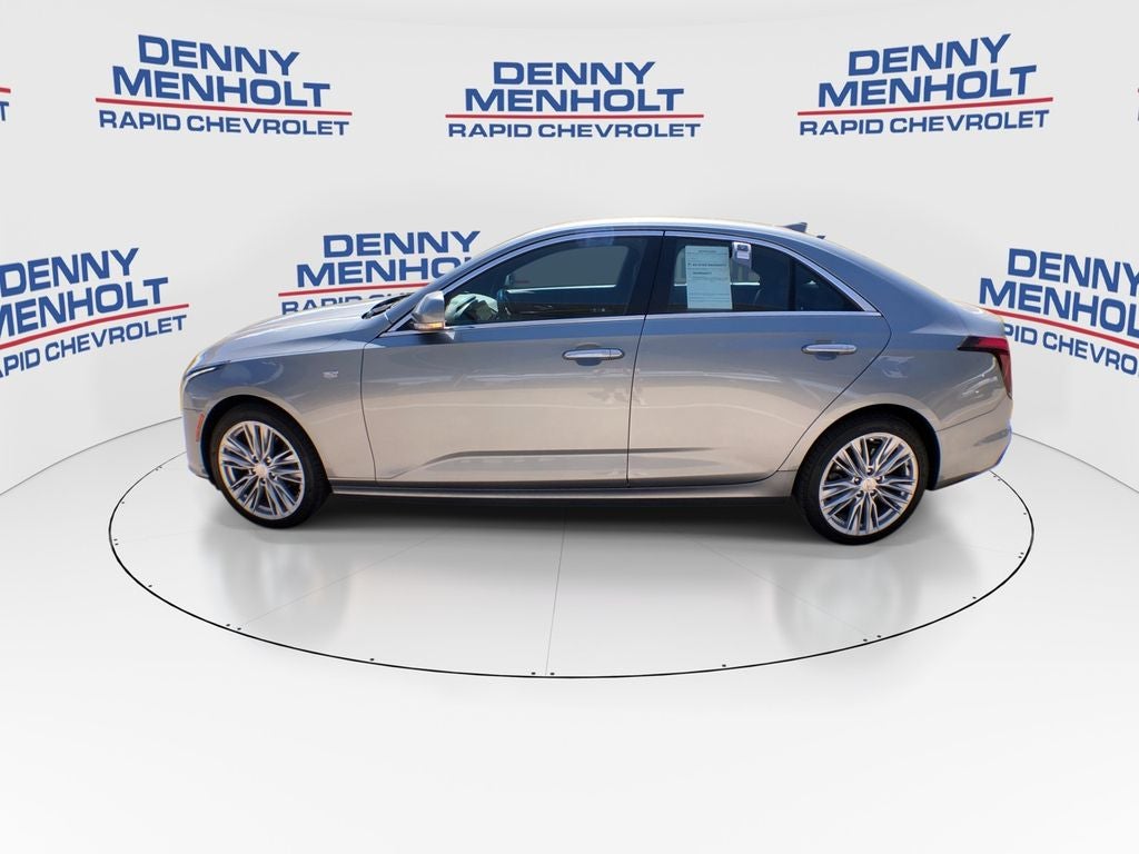 2023 Cadillac CT4 — rear three-quarter view
