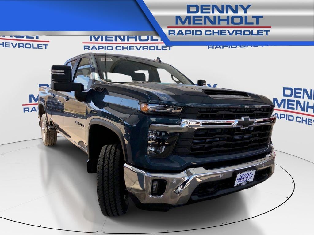 2026 Chevrolet Silverado 2500 HD LT in Lakeshore Blue Metallic — front three-quarter view