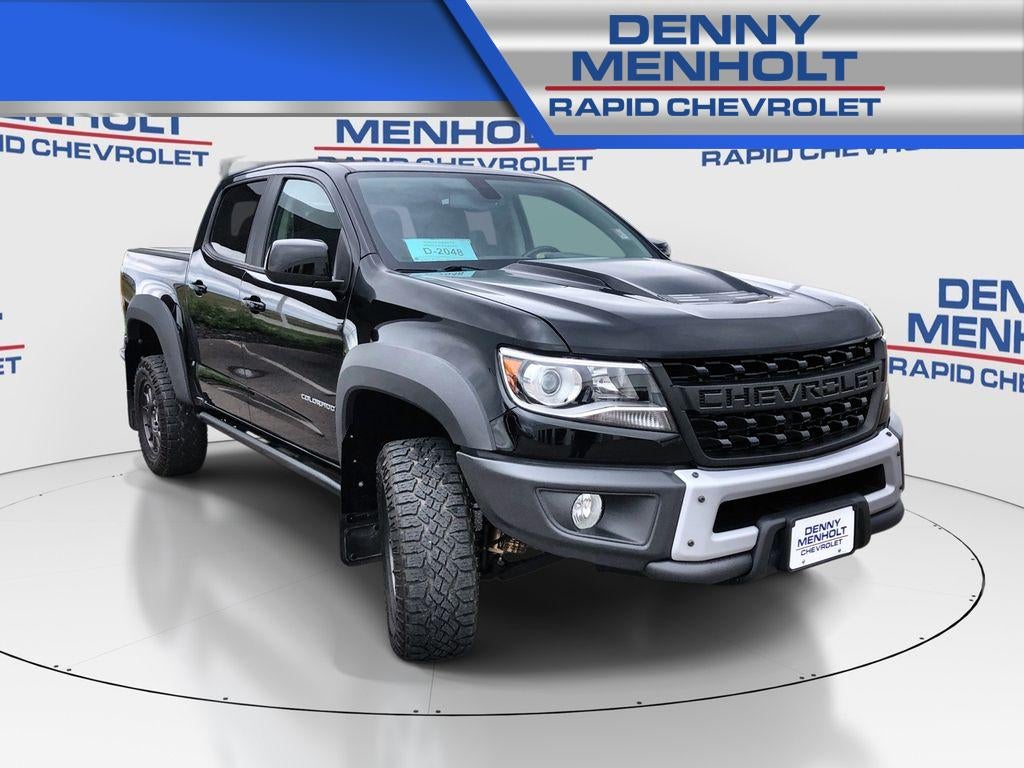 2021 Chevrolet Colorado 4WD ZR2 in Black — front three-quarter view