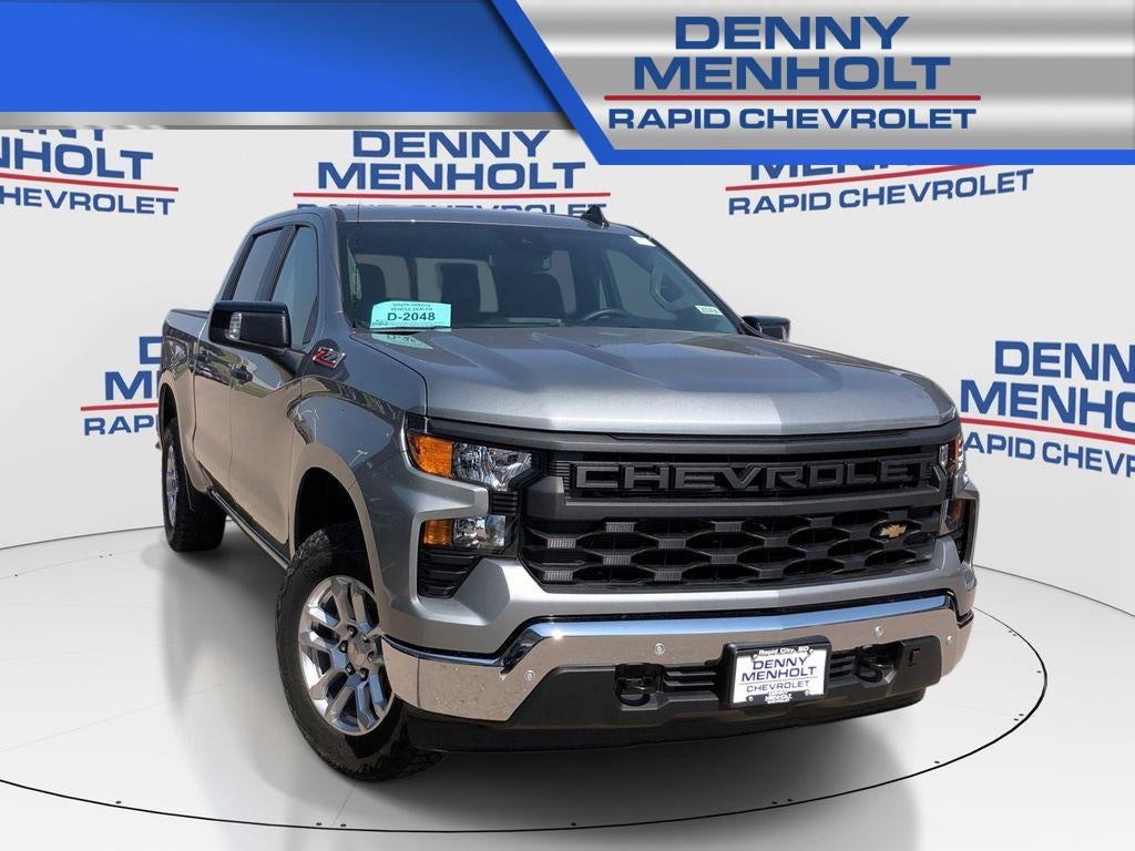 2026 Chevrolet Silverado 1500 WT in Sterling Gray Metallic — front three-quarter view