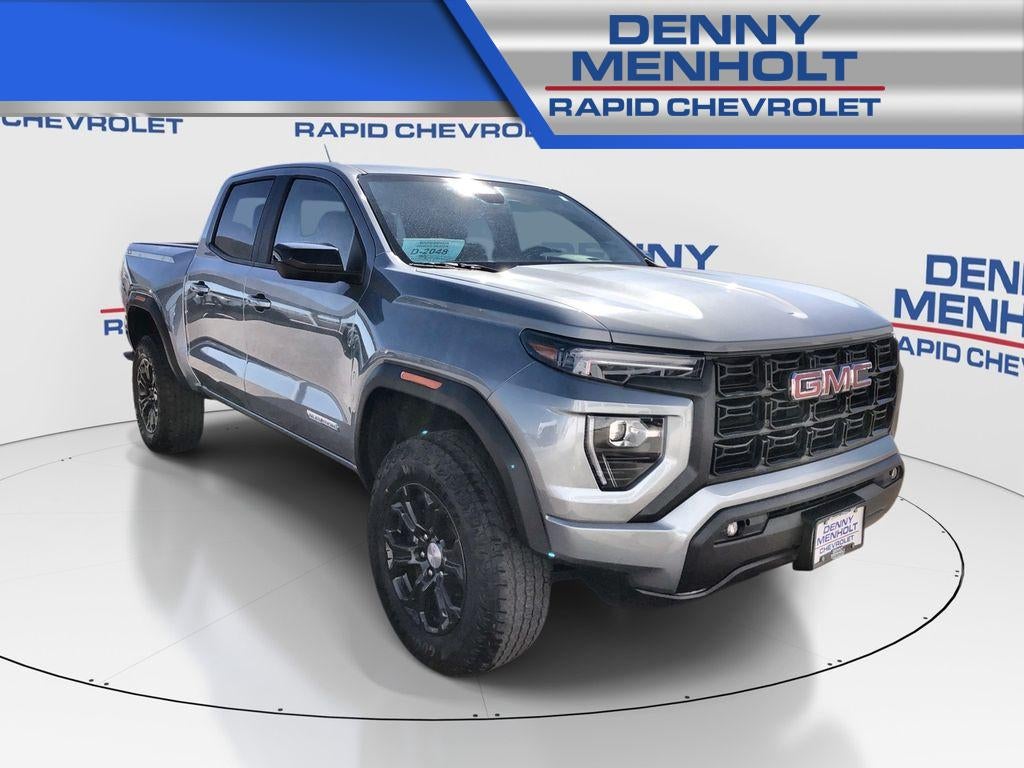 2024 GMC Canyon Elevation in Sterling Metallic — front three-quarter view