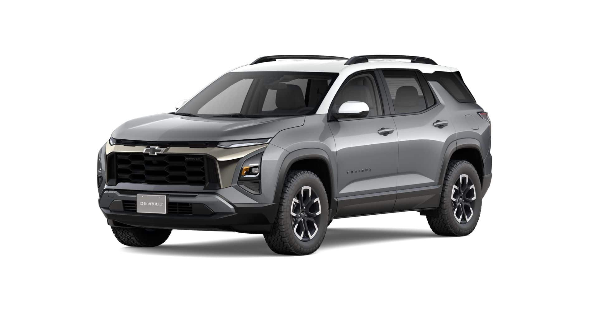 2026 Chevrolet Equinox ACTIV in Sterling Gray Metallic — front three-quarter view