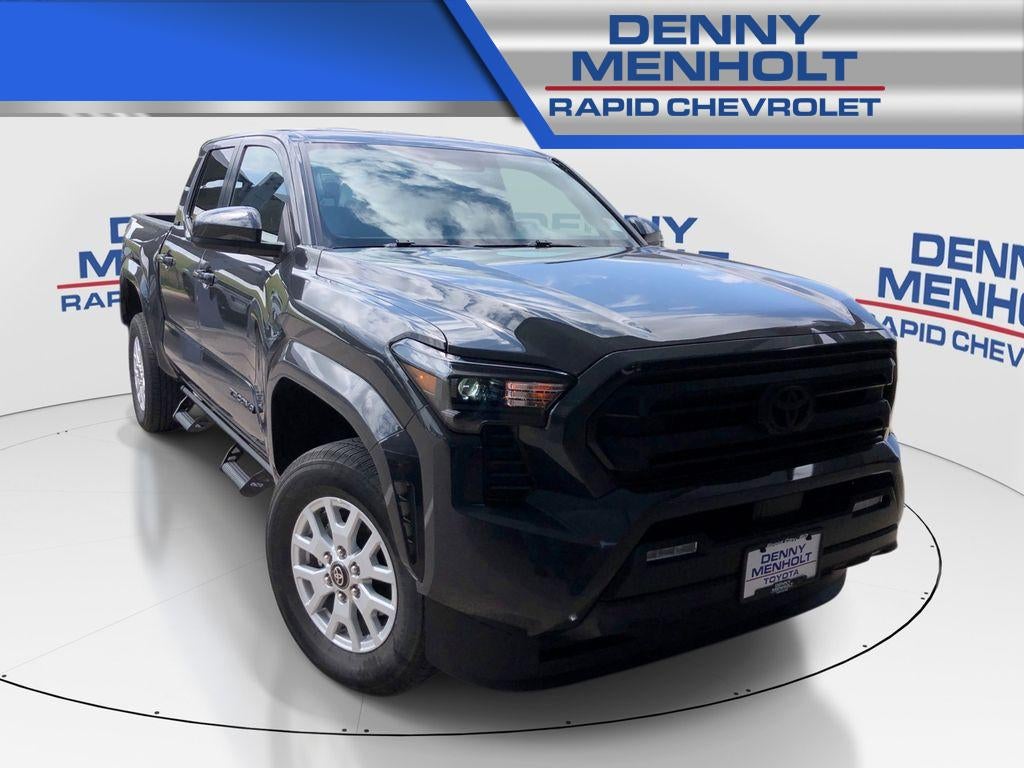 2024 Toyota Tacoma SR5 in Gray — front three-quarter view