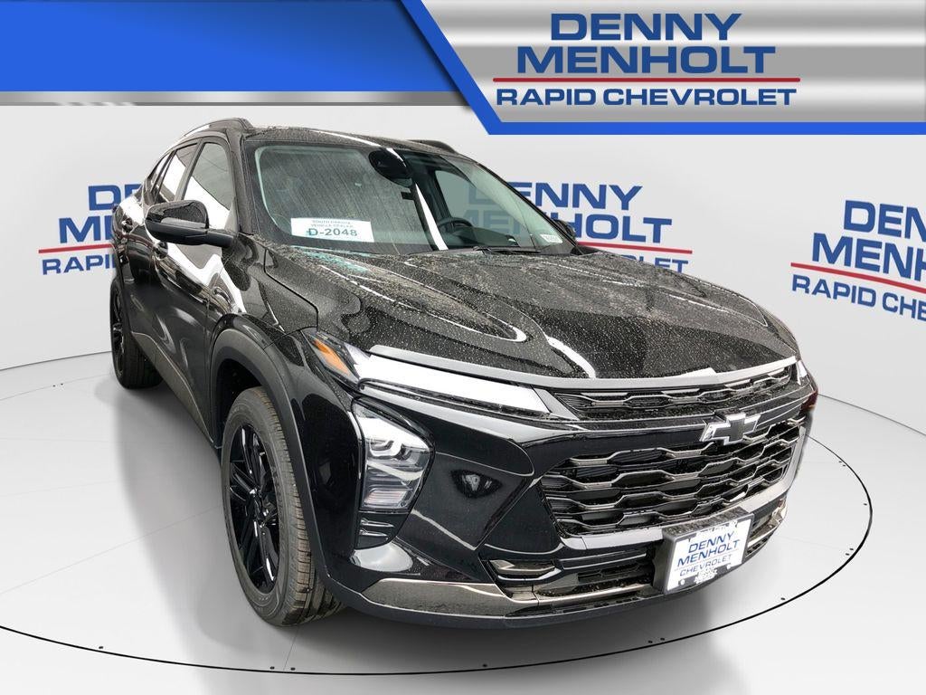 2026 Chevrolet Trax ACTIV in Mosaic Black Metallic — front three-quarter view