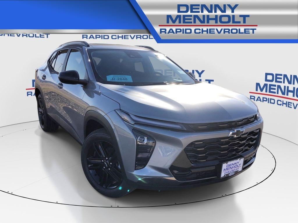 2026 Chevrolet Trax ACTIV in Sterling Gray Metallic — front three-quarter view