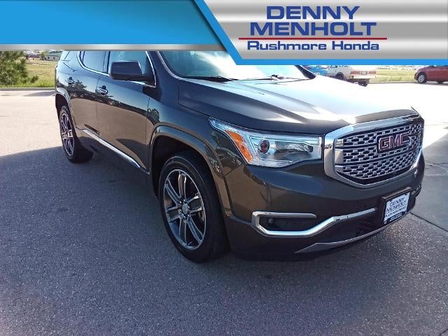 2019 GMC Acadia AWD Denali in Smokey Quartz Metallic — front three-quarter view