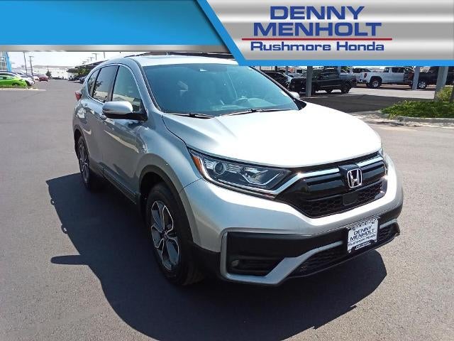 2020 Honda CR-V EX AWD in Lunar Silver Metallic — front three-quarter view