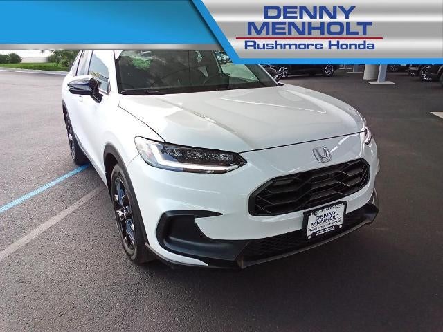 2024 Honda HR-V Sport AWD CVT in Platinum White Pearl — front three-quarter view