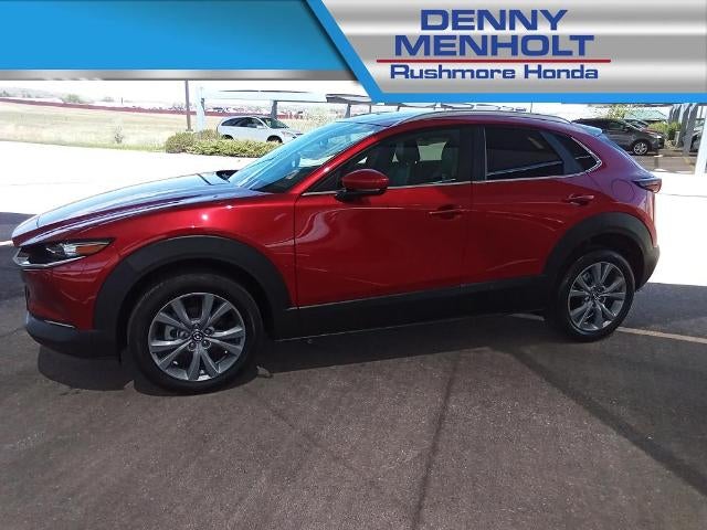 2023 Mazda Mazda CX-30 2.5 S Preferred Package AWD in Soul Red Crystal Metallic — front three-quarter view