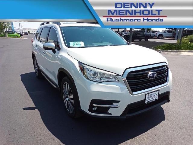 2020 Subaru Ascent Touring 7-Passenger in Crystal White Pearl — front three-quarter view