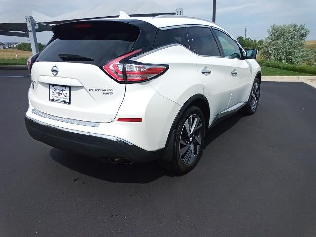 2018 Nissan Murano — rear three-quarter view