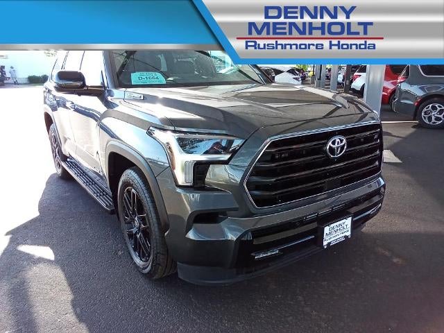2026 Toyota Sequoia Limited 4WD (Natl) in Magnetic Gray Metallic — front three-quarter view