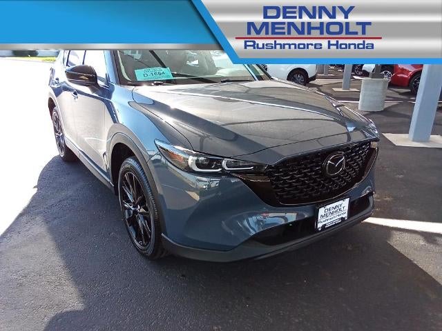 2024 Mazda Mazda CX-5 2.5 S Carbon Edition AWD in Polymetal Gray Metallic — front three-quarter view