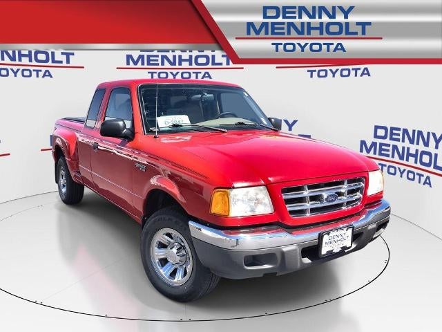 2001 Ford Ranger XLT in Toreador Red Metallic — front three-quarter view