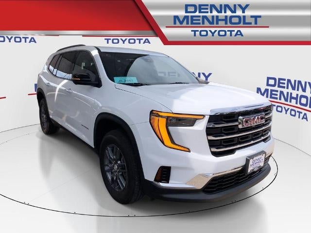 2025 GMC Acadia AWD Elevation in Summit White — front three-quarter view