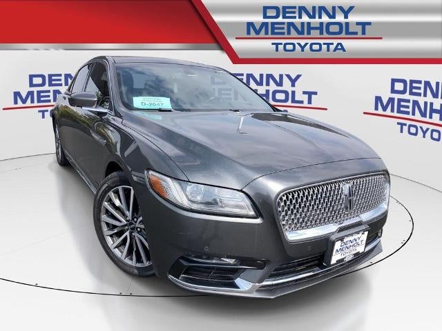 2017 Lincoln Continental Select FWD in Magnetic Gray Metallic — front three-quarter view