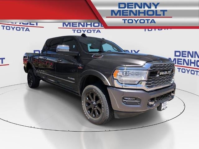 2021 RAM 2500 Limited 4x4 Mega Cab 6'4" Box in Granite Crystal Metallic Clearcoat — front three-quarter view