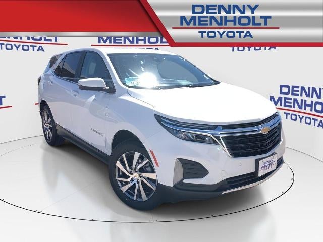 2022 Chevrolet Equinox AWD 4dr LT w/1LT in Summit White — front three-quarter view