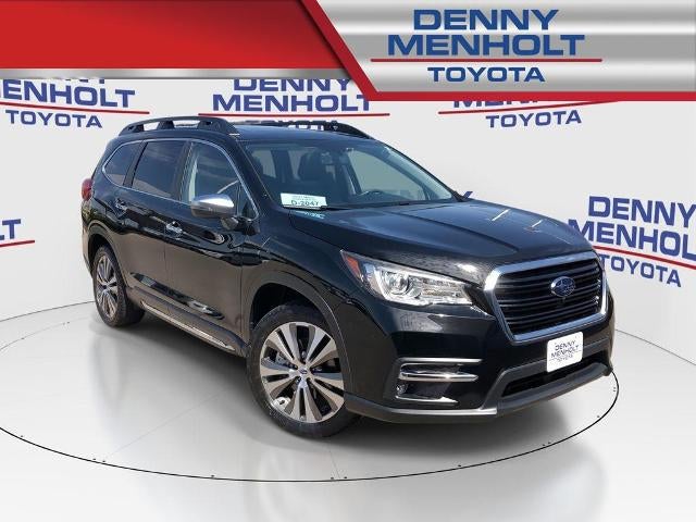 2021 Subaru Ascent Touring 7-Passenger in Crystal Black — front three-quarter view